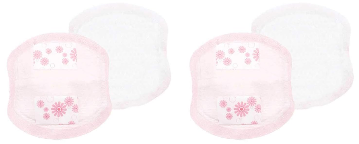 Mee Mee Ultra Thin Super Absorbent Disposable Nursing/Maternity | Breast Feeding/Breast Pads (24 Pads) | White,New Resealable Pack (Pack of 2)-image-48