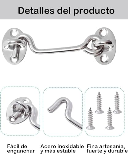 Pasador para puerta de baño 15 Imagen adicional