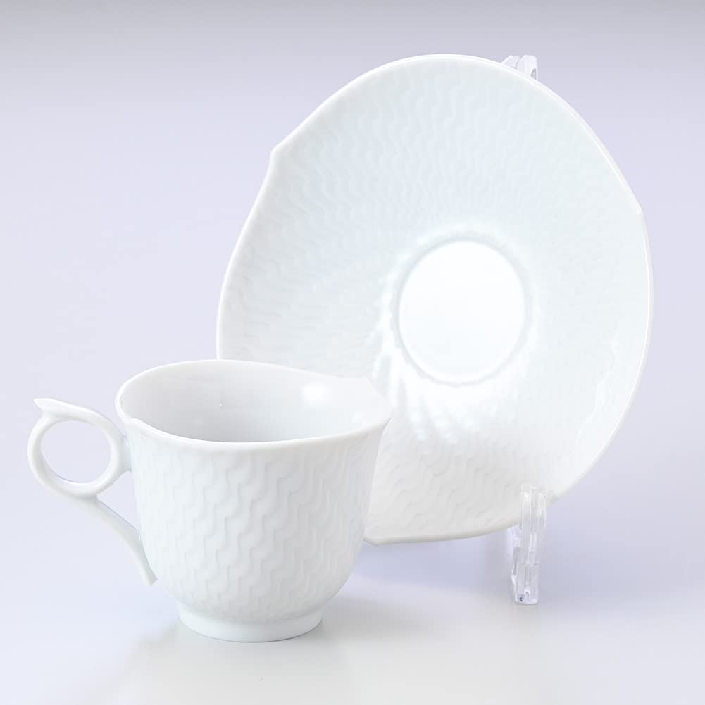 MEISSEN マイセン 波の戯れ カップ ソーサー 2客セット ペア MEISSEN マイセン 波の戯れ カップ ソーサー 2客セット ペア