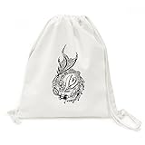 Material: 100% Baumwolle DIYthinker China Dragon Line Malerei Traditionelle Leinwand Rucksack Reisen Shopping Bags