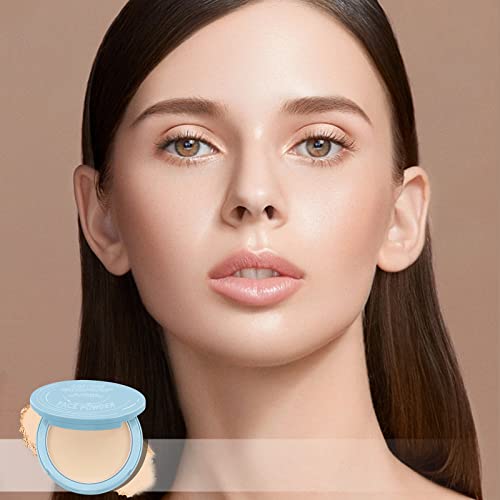 Boobeen Matte Setting Powder, Poreless Finishing Powder, Translucent, Lightweight, Compact Pressed Baking Powder,Creates Soft Focus Effect #TOP5