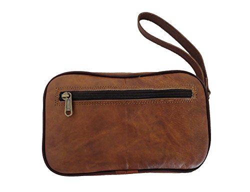 Trousse de toilette homme marron Vintage Teas en taille M