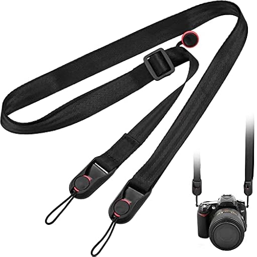 MINSHUXI Correa Camara,Correa de Hombro para cámara Camera Strap Quick Release Longitud Ajustable de 100 a 150 cm für Canon Nikon Sony DSLR | Ya disponible en tu tienda friki favorita! En mundofriki.es! MINSHUXI Correa Camara,Correa de Hombro para cámara Camera Strap Quick Release Longitud Ajustable de 100 a 150 cm für Canon Nikon Sony DSLR | Ya disponible en tu tienda friki favorita! En mundofriki.es!