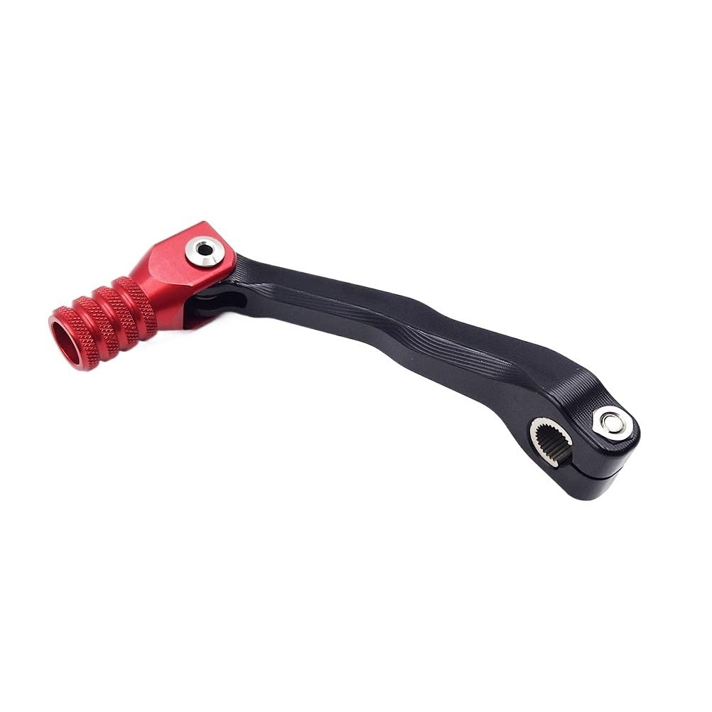 Vlfqbdjty Red Gear Lever Motorcycle Gear Shift Pedal Lever Dirt Pit Bikes For Hj250h 2 Stroke For Mt250 For Dt230 For Tse250r