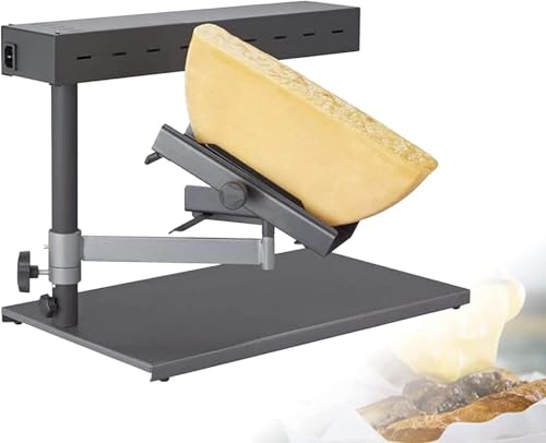 MObyat Fundidor De Queso, Parrilla Comercial De 600W, Ángulo Inclinable Y Ajustable, Calentamiento Rápido En 40 S, Altura Ajustable, Fácil De Usar, para Restaurantes Y Cocinas
