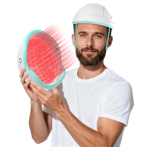 iKeener lllt Laser Helm für Haarwachstum, Wiederaufladbare Laserkappe Frauen und Männer mit 109pcs 650nm Laserdioden, Haarwuchs Behandlung