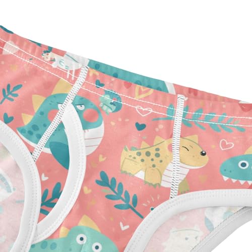 KLL Cute Cartoon Alligator Crocodile Palm Cute Boys Toddler Soft Briefs Underwear Breathable Children Panties4