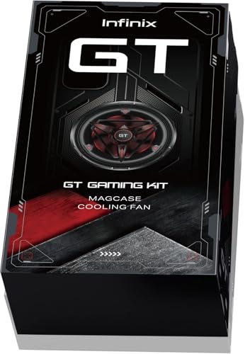 Image of Infinix XG03+X6873 GT Pro Gaming Kit (Black, Red Color For Android)