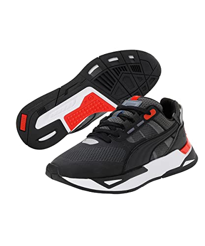 Image of Puma , Unisex-Adult, Mirage Sport Tech, Shadow Gray-Black, Sneaker, 4.5UK, (38310724)