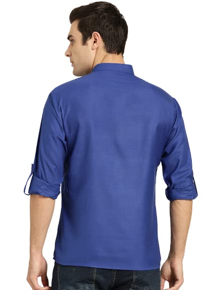 Image of SOJANYA Men's Cotton Regular Fit Short Kurta