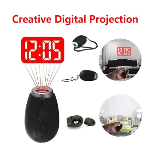 Reloj proyector digital LED que soluciona ver la hora a oscuras en casa 3