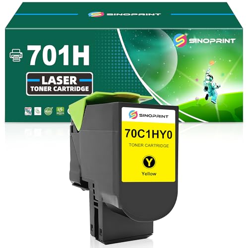 Cartouche toner CS310 jaune idéale pour les rapports de bureau sur CS310dn