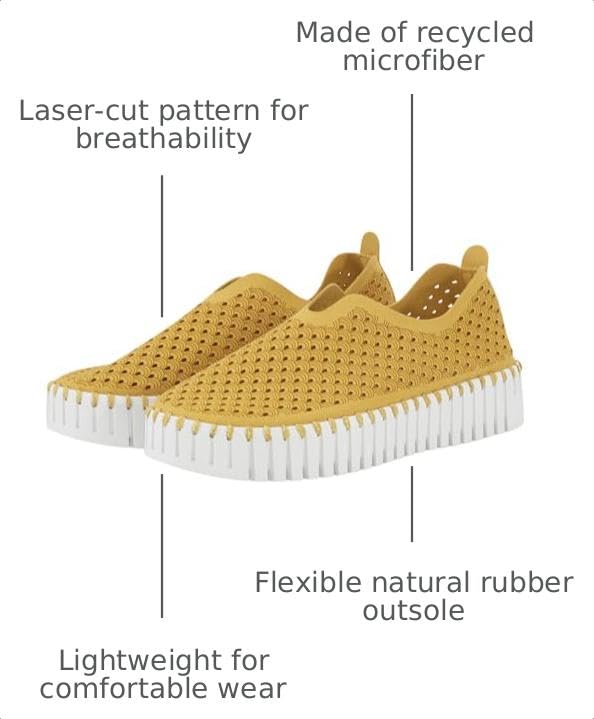 Image of Ilse Jacobsen HORNBAEK Women's Tulip 3373 Platform | Slip-On | Low-Top.