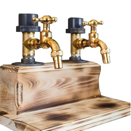 Imagen de Dispensador de licor de whisky de madera para el día del padre