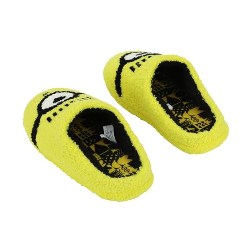 Bioworld Despicable Me Minions Adult Yellow Scuff Slippers3