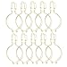 Hoement 10Pezzi Fibbia Chiusura per Barattoli in Acciaio Inossidabile Facile da Usare Resistente e Versatile per Barattoli Accessori per Sigillatura in Cucina e Ristoranti immagine
