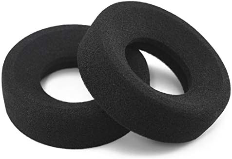 Yoozalo Replacement Memory Foam Earpads Ear Pads Cushion - Suitable for Grado SR125, SR225, SR325, SR60, SR80,M1, M2 Headphones (Black)