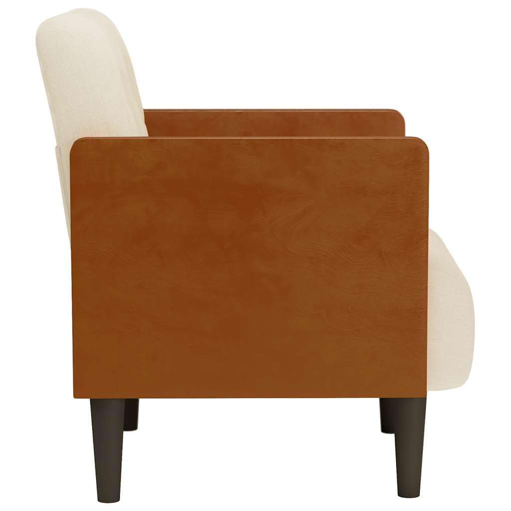 Générique Fotel lniany z podłokietnikami 55 cm
