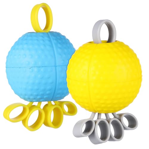 Balles de préhension main en PU et silicone pour rééducation sportive