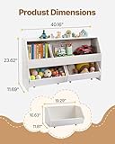 Zoom IMG-2 vevor mobiletto di stoccaggio portaoggetti