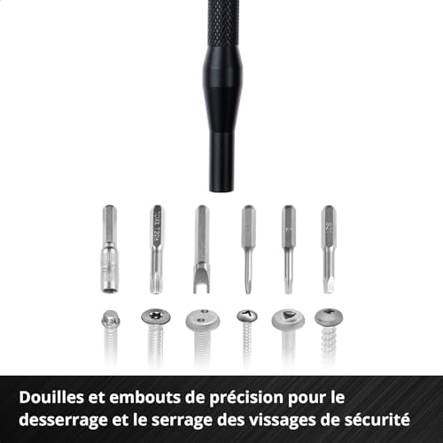 Kit de réparation de précision Einhell avec bracelet de mise à la terre et spudger - 5