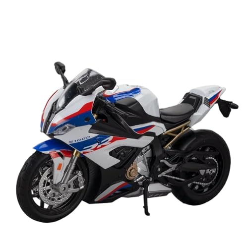 Moto en Alliage Moulé sous Pression Voiture 1:12 Volant Avant Jouet Collection
