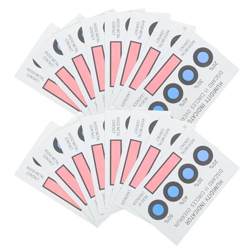 Carte indicatrice d'humidité pour éviter l'air humide dans les boîtes