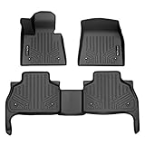 MAXLINER Custom Fit Floor Mats 2 Row Liner Set Black for 2019 BMW X5