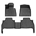 MAXLINER Custom Fit Floor Mats 2 Row Liner Set Black for 2019 BMW X5