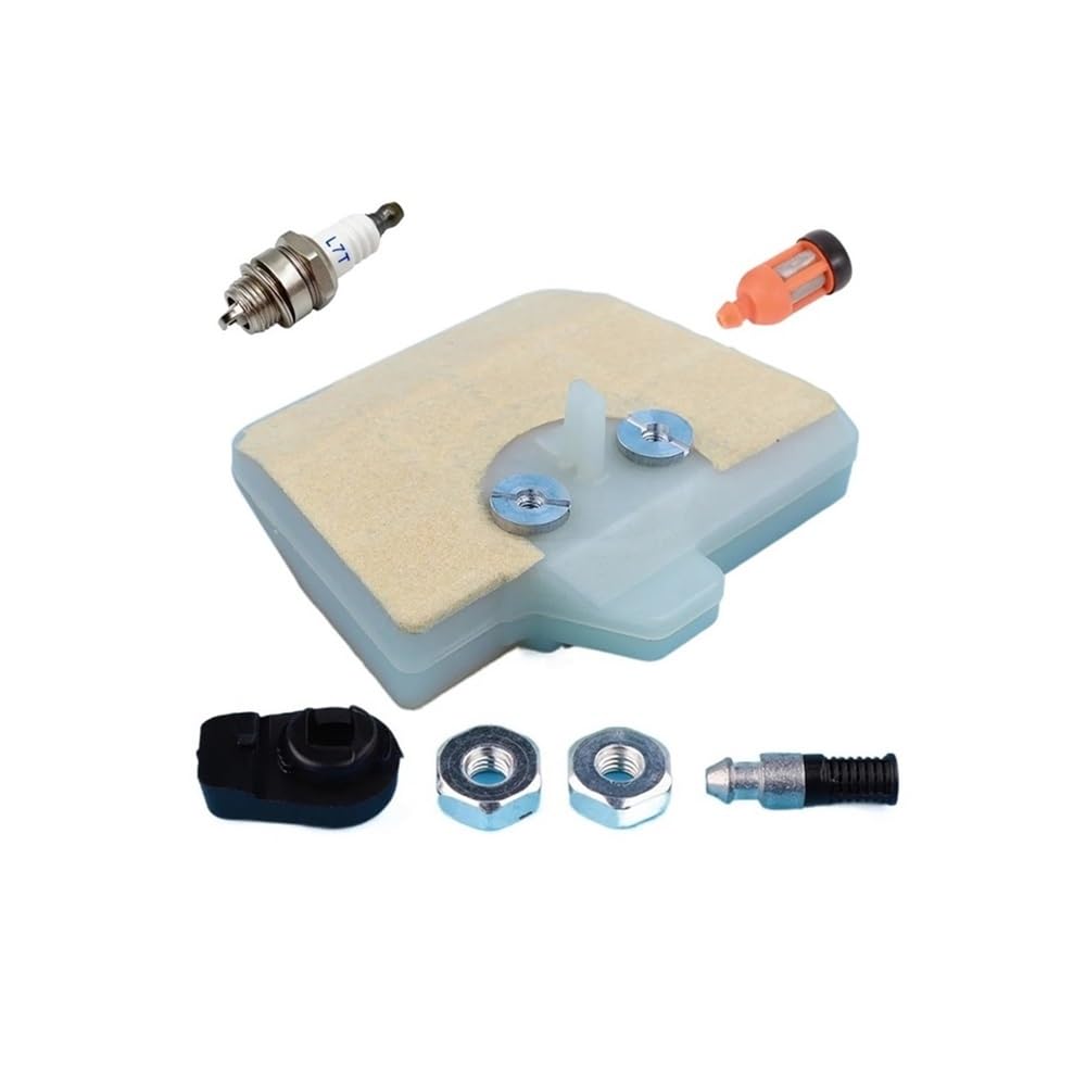 Kit de bujías y Filtro de Aire y Aceite for Motosierra MS340, MS360, 034, 036, MS 340, 360, Repuesto OEM 1125 120 1612