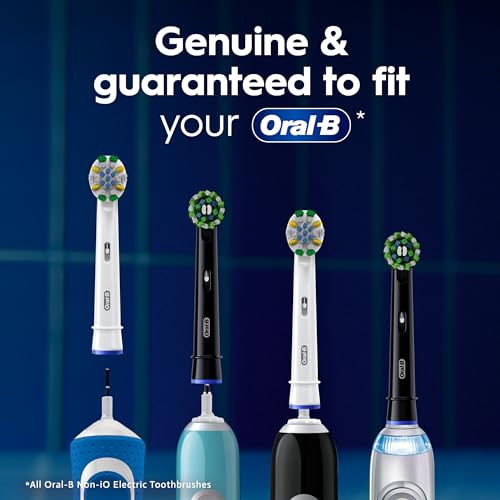 Oral-B Electric Toothbrush Replacement Brush Heads, CrossAction, White, 1 Count + 1 Sensitive White - image 7