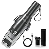 nexlev Cordless Electric Car Vacuum Cleaner VacuSafe| Seat-Belt Cutter| Window Breaker Hammer| LED Torch|4000 mAh| High Power Suction | Copper Motor| Type-C Emergency Car Escape Tool| Portable| VC-03