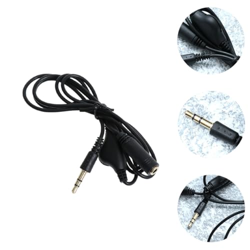 Cable extensor de audio auxiliar 3.5mm 1m miniatura 7
