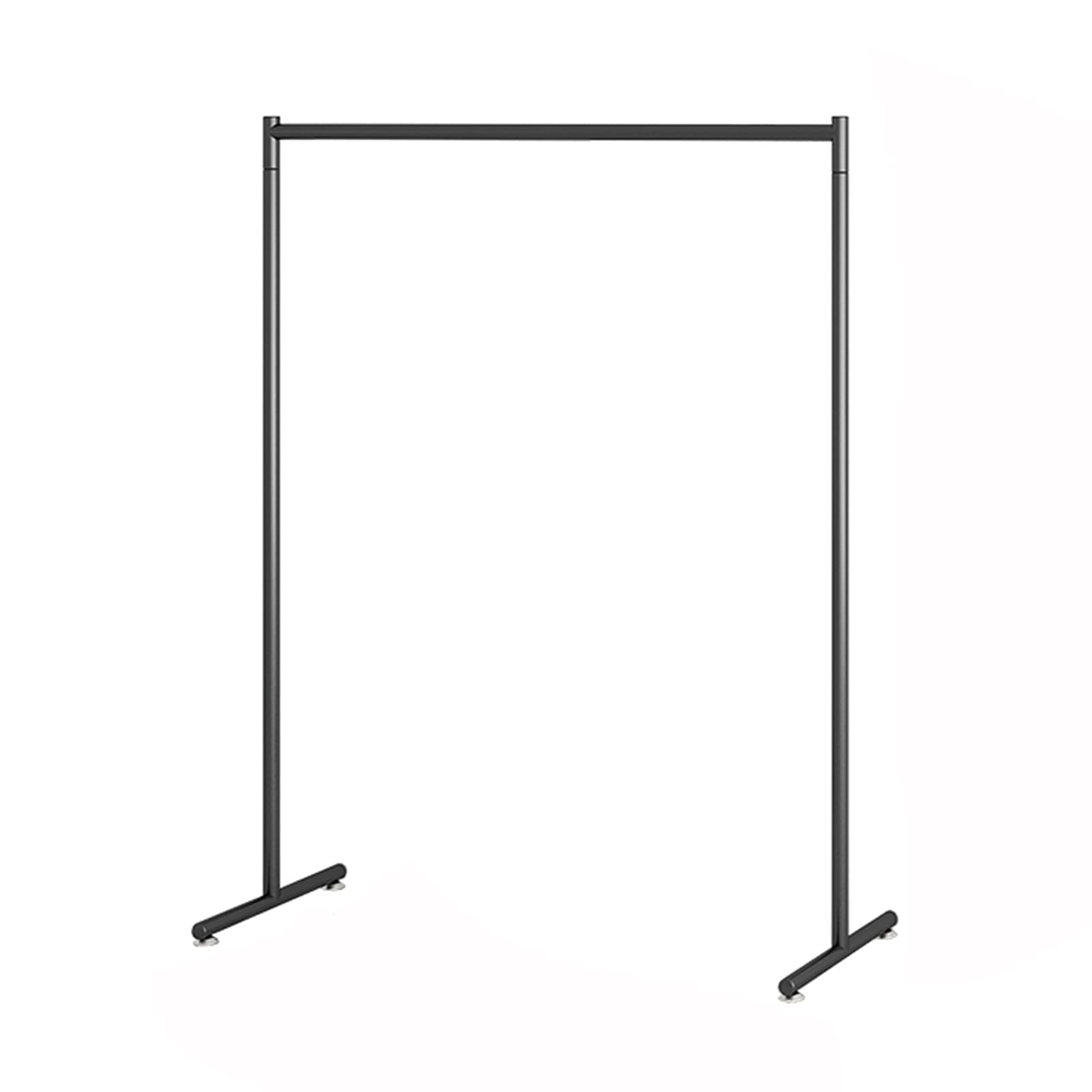 FGXHHS Freestanding Metal Coat Rack - Stylish Clothing Organizer & Garment Display Shelf, Creative Clothes Rail Hanger for Home Retail, 150x40x160cm, Black
