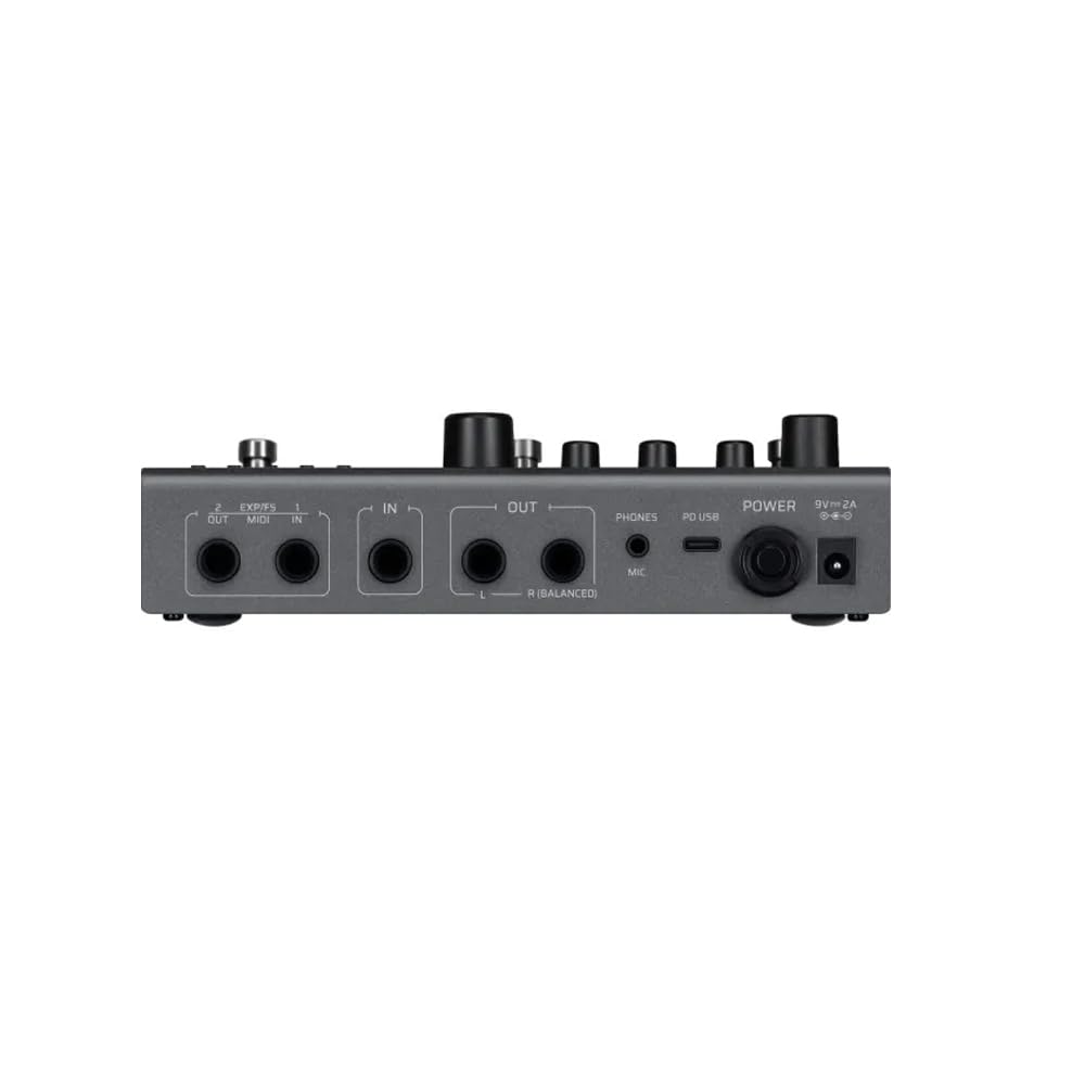 Valeton GP-180 Multi-Effektprozessor Gitarre (Gitarreneffekt Pedal, 200 Effekte, SnapTone NAM, 3 Fußschaltern, True Bypass, Looper, 6h Akku, Bluetooth App, MIDI), Schwarz