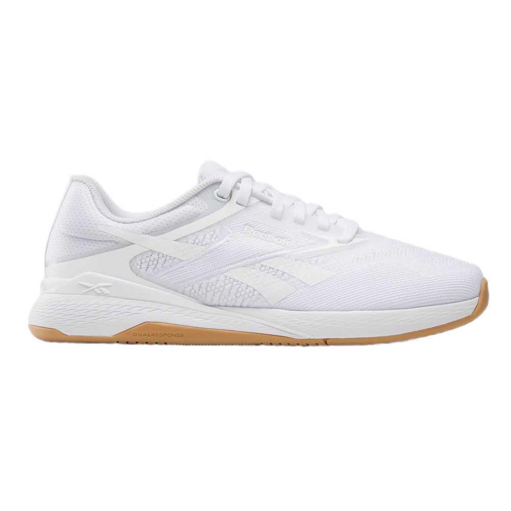 Reebok Damen Nano X5Sneaker, FTW White Barely Grey Reebok Gum, 6 US