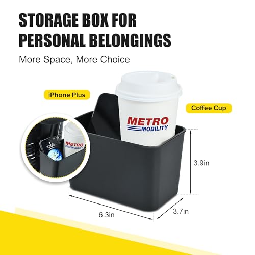 Image of Metro Electric Mobility Scooters for Adults and Seniors - 300 lbs Max Weight, 4-Wheel Powered Mobility Scooters,Folding Mobility Scooter Lightweight for Travel, Elderly (M1 Yellow)