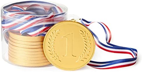 Steenland Chocolate Foiled Medals, Pack of 10