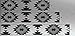 White Water Archery Metallic Silver Background Navajo Blanket Arrow Wraps 15pc (6â€ Length- 1â€ Width)