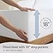 LuxClub 4 PC King Size Sheet Set Bed Sheets Deep Pockets Wrinkle Free Cooling Bed Sheets Machine Washable Hotel Bedding Silky Soft - White King