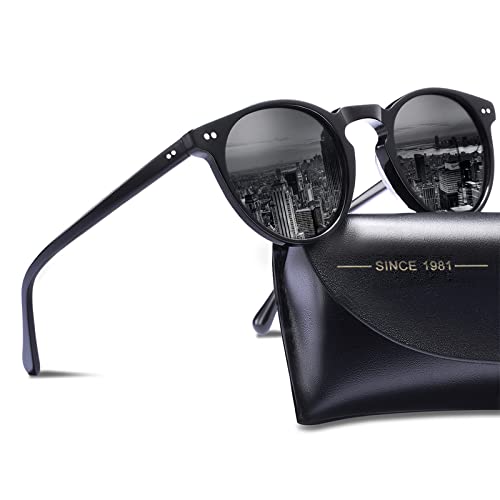 CARFIA Mens Sunglasses Polarised Vintage Eyewear UV400 Protection for Driving Travel - Image 8