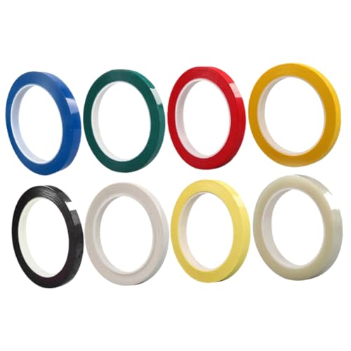 TEMPNAP 8個小提琴指板用自己粘着テープ 初心者向け音符ガイドステッカー