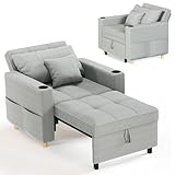 Assise ultra large et dossier réglable : grâce à son assise extra large, le fauteuil pliant offre suffisamment d'espace pour un confort d'assise détendu. Le dossier est réglable en continu, ce qui vous permet de trouver la position parfaite pour lire, regarder la télévision ou dormir, sans compromettre le confort.