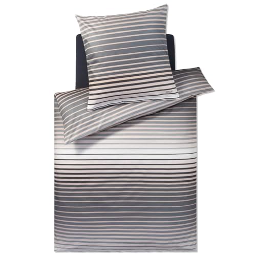 Joop! Bettwäsche Shutter Stone 1 Bettbezug 155 x 220 cm + 1 Kissenbezug 80 x 80 cm