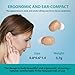 Hearing Aids, Rechargeable Hearing Aids for Seniors, Portable Hearing Amplifiers with Noise Cancelling and Volume Control, Digital Hearing Assist Devices with A Travel Charging Box
