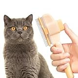 【Soin doux pour la peau】Les pointes arrondies de la Zenopet Brosse Calinou protègent la peau sensible de votre animal tout en procurant un massage relaxant qui favorise la circulation sanguine. Chaque séance devient un moment de détente que votre compagnon va adorer, avec un pelage démêlé, sain et brillant.