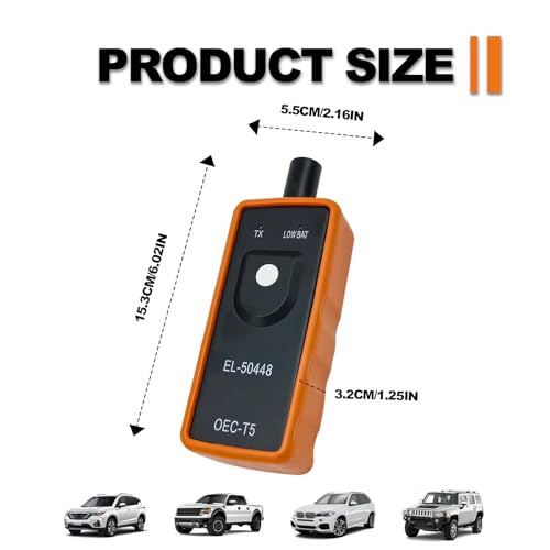 GM Automotive Tire Pressure Monitor, EL-50448 TPMS System Programming Training Tool, Tire Sensor Reset Tool Compatible with Most GM Series Vehicles, Car Accessories - Thumbnail 2