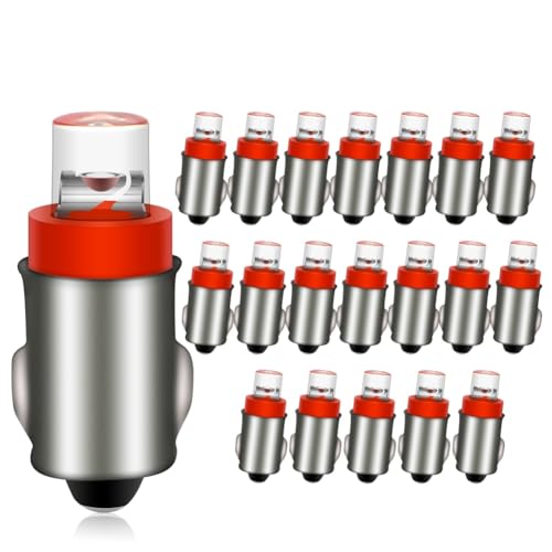 Luz de advertencia LED roja de 12V: indicadores para salpicadero de coche