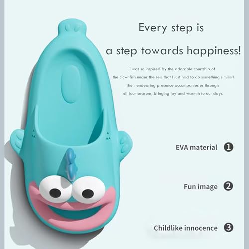 Clown Fish Slides Tongue Kiss Slippers, Clownfish Slipper, Cute Cartoon Animal Shape Slippers, Non-Slip Open Toe Beach Pool Shower Shoes Bathroom Sandals for Adults kids.4
