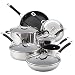 Circulon 78003 Momentum Stainless Steel Cookware Pots and Pans Set, 11 Piece